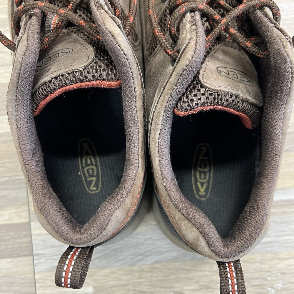 KEEN GDC 1112 Women's Hiking Boots Brown Leather Lace Up Size 8/40.5 More Like 9 - Picture 7 of 8
